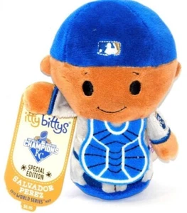 Hallmark Itty Bittys Bitty MLB Salvador Perez KC Kansas City Royals Baseball NEW - Picture 1 of 2