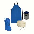 National Safety Apparel Kitcr001_Ma Safergrip Midarm Length Cryogenic Glove Kit