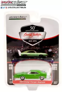 Greenlight Dodge Charger Daytona Spring Green 1969 1/64 scale Diecast - Picture 1 of 1