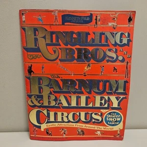 Ringling Bros Barnum & Bailey Circus Souvenir Program 1986 116th Edition +Insert - Picture 1 of 7