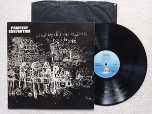 LP 33T FAIRPORT CONVENTION "What We Did On Our Holidays" ISLAND ILPS 9092 UK - - Picture 1 of 4