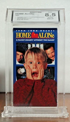 Home Alone Graded Encapsulated Beckett VHS Tape VHSDNA Movie Christmas - Image 1 of 4