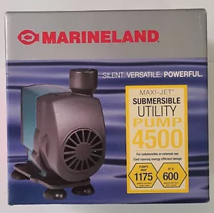 Marineland Maxi-Jet Submersible Utility Pump NJ 4500, 1175 GPH Max, 58 Watts - Picture 1 of 4