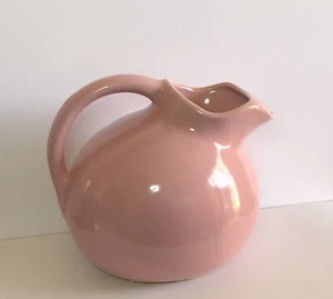 Vintage Pink Pottery Pitcher Make In USA - Picture 1 of 6