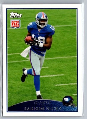 2009 Topps #335 Hakeem Nicks - Image 1 of 2