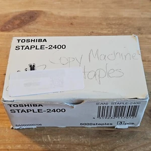 (BOX OF 2 ONLY) Toshiba STAPLE-2400 Staple 2400 Cartridge , Box of 2 - Picture 1 of 3
