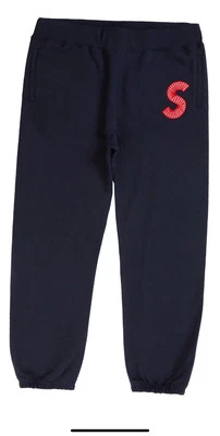 Pantalones deportivos Supreme S Logo XL azul marino FW20 Foto 1 de 4
