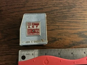 K&E Keuffel Esser Wyteface Vintage 10' LST Wasserwaage Blase Quadrat Maßband 0531 - Bild 1 von 5