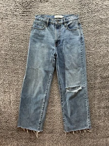 Jeans denim Hidden Los Angeles vita alta gamba larga blu donna taglia 25 - Foto 1 di 14