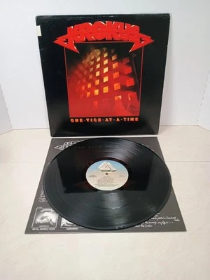 Krokus One Vice At A Time Vinyl LP Arista Records AL8-8038 1982  - Image 1 of 4