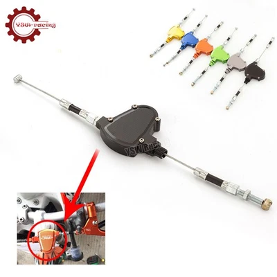 Система легкого натяжения рычага трюкового сцепления для Honda Yamaha Suzuki черная сделано в США - Изображение 1 из 4