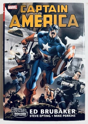 CAPTAIN AMERICA BY ED BRUBAKER OMNIBUS VOL 1 HC RARE HTF OOP - Image 1 of 4