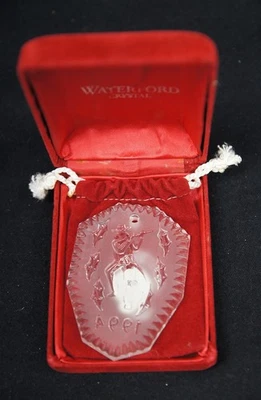 WATERFORD Cristal 1994 12 Días de Navidad Adorno Foto 1 de 3