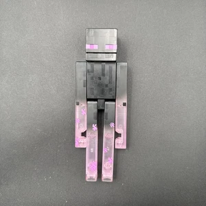 Figurine téléporteur Enderman Minecraft grande échelle 7" Mojang violet translucide - Photo 1/5