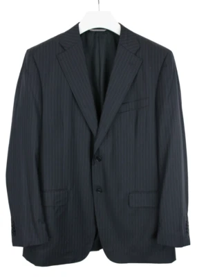 CANALI Henry Bucks Blazer Men's (EU) 54 Pure Wool Formal Striped Lined - Image 1 of 4
