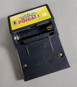 Pokémon Pinball Game Boy Color Rumble 1999, Missing Battery Cover - Authentic - Picture 1 of 6