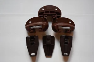 3x Guía de cajón Kenlin Rite Trak II deslizamiento y parada con tornillos - Auténtico - Imagen 1 de 7