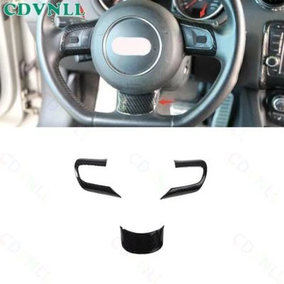 Cuadro botón volante fibra carbono ABS para Audi TT TTS TT RS 2008-15 Foto 1 de 4