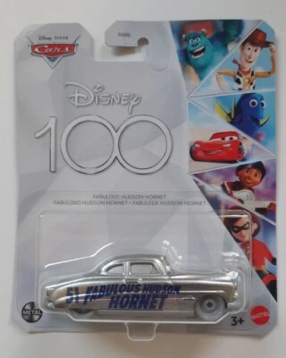 CARS Disney 100 metal pixar FABULOUS HUDSON HORNET DOC 2023 mattel maclama - Immagine 1 di 4