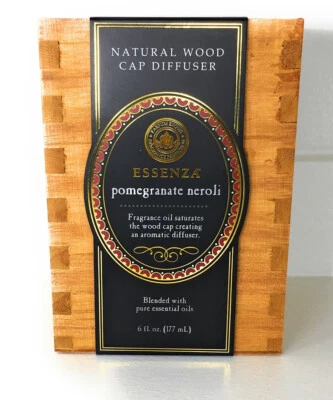 ESSENZA GRANADA NEROLI ACEITES ESENCIALES MADERA NATURAL TAPA DIFUSOR CAJA REGALO CONJUNTO Foto 1 de 4