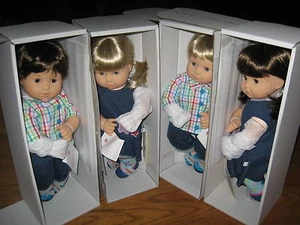 BITTY TWINS AMERICAN GIRL BOY Rubio Cabello Marrón 1 Muñeca Doble a elegir 2B 2G 3B o 3G - Imagen 1 de 5