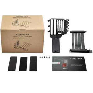 Phanteks Gen4 Vertical GPU Bracket, 220mm Flat Line PCI-E Gen4 x16 Riser Cable K - Zdjęcie 1 z 5