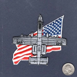 OAR 2015 A-10 THUNDERBOLT USAF ANG 4" EFS FS Fighter Squadron Patch - Picture 1 of 1