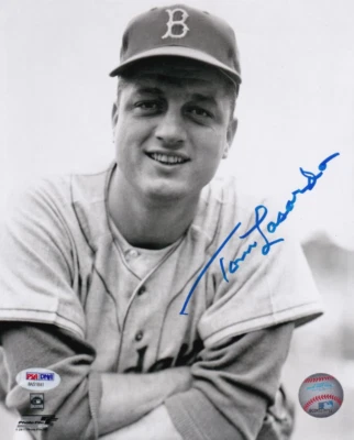TOMMY LASORDA (d. 2021) Signed LA Dodgers 8x10 Photo (PSA/DNA ITP COA) - Image 1 of 4