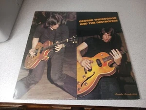George Thorogood  & The Destroyers 1977 Self-titled Debut LP Rounder 3013 - Picture 1 of 6