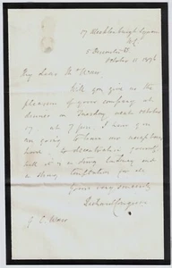 Richard Congreve (1818 – 1899), Positivist Philosopher - Picture 1 of 1