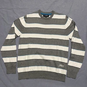 Billabong Sweater Men’s XL Striped Knit Lightweight Long Sleeve Surf Skater Y2K - Picture 1 of 11