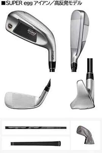 NEW PRGR SUPER egg Iron #As(1Club) Wedge Graphite Flex M-35(R2) Single Iron - Picture 1 of 7