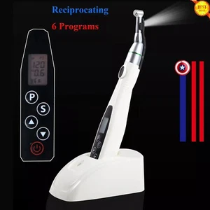 Dental Wireless LED Endo Motor 16:1 Contra Angle Root Canal Treament ns - Picture 1 of 13