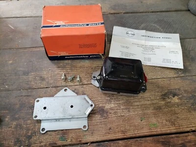 NOS DELCO VOLTAGE REGULATOR 1972031 49-55 FORD & FORD TRUCK 49-53 MERCURY F-601 - Image 1 of 4