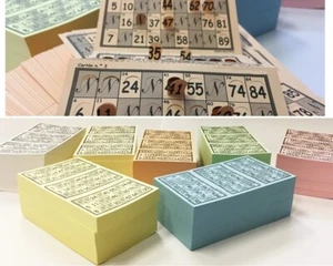 Cartones de Bingo. 1 Pack de 900 unidades numeradas. Troquelados. Alta calidad. - Imagen 1 de 2