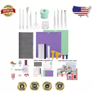 Accessori versatili Cricut Maker - 44 pezzi inclusi utensili per diserbo e taglio - Foto 1 di 9