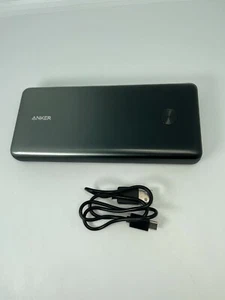 Anker PowerCore III Elite 26000 87W Portable Charger For Laptops Black silver - Picture 1 of 4