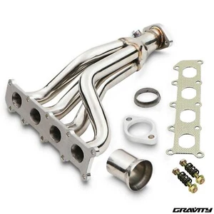COLLECTEUR ÉCHAPPEMENT INOX COURSE RALLY 4-1 POUR PEUGEOT 206 2.0 16V 98+ GTI - Photo 1/12