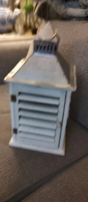 Wooden Decorative Lantern Vintage Rustic Hanging Lighted lantern - Image 1 of 3