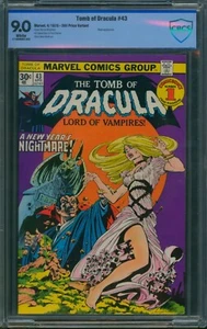 Tomba di Dracula #43 ๐ VARIANTE PREZZO 30 CENTESIMI - RARA ๐ CBCS 9.0 Blade Comic 1976 - Foto 1 di 2
