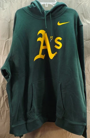 New Nike Genuine Merchandise Oakland A's Athletics MLB Baseball Men's Hoodie XXL Cover