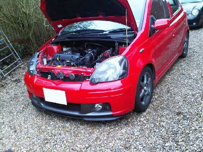 Für Toyota Yaris 1 Cup Front Spoiler Lippe Frontschürze Frontlippe Frontansatz - Bild 1 von 1