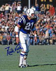 Rick Volk  Autographed 8X10  Baltimore Colts   Free Shipping   #3