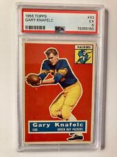 1956 Topps Football #43 Gary Knafelc Rookie Packers PSA 5
