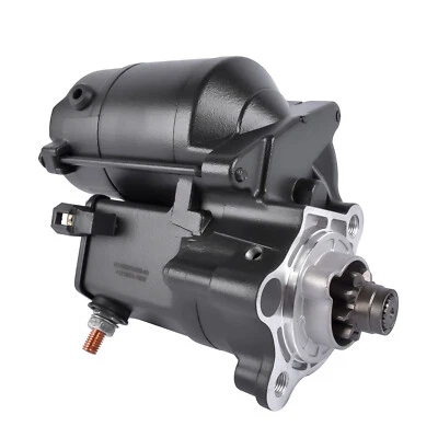 Starter Black for Harley Davidson XLH Sportster Hugger 883cc 1987-2003 XLX 61 XR - Image 1 of 4