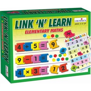 Creatives Link 'n' Learn Elementray Maths Addition, Multilpication, and more - Picture 1 of 1