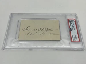 Samuel George Blythe Writer Newspaperman Signed Autograph Cut PSA DNA - Picture 1 of 1