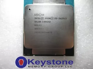 Intel Xeon E5-2623 v3 Quad Core 3.00GHZ 10MB LGA2011 Processor SR208 *km - Picture 1 of 1