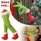Weihnachten Plüschtier Grinch Puppe Beine Hände Weihnachtsbaum Kranz Dekoration/