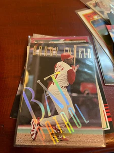 1995 Leaf Limited Bat Patrol Barry Larkin Cincinnati Reds #18 - Picture 1 of 1